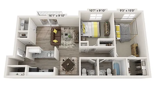 Floor plan North - 2I