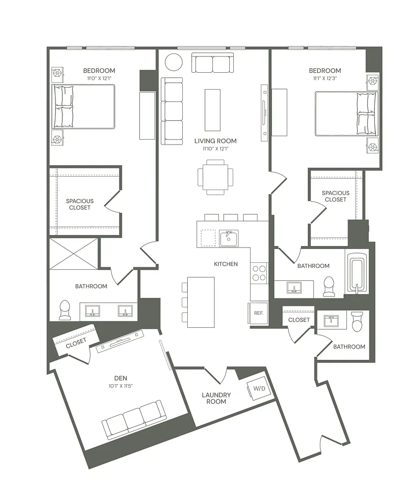 Floor plan B6D
