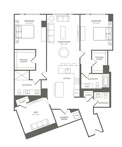 Floor plan B6D