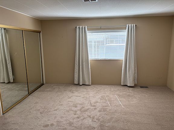 Master Bedroom. Carpeting in both bedrooms installed 2026