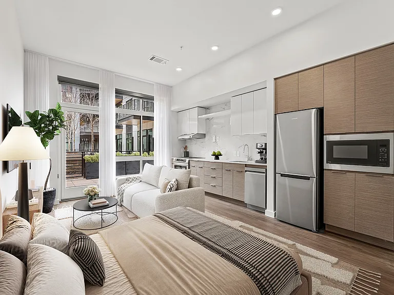 The Living Space of The 2023 Floorplan at One Rangers Way