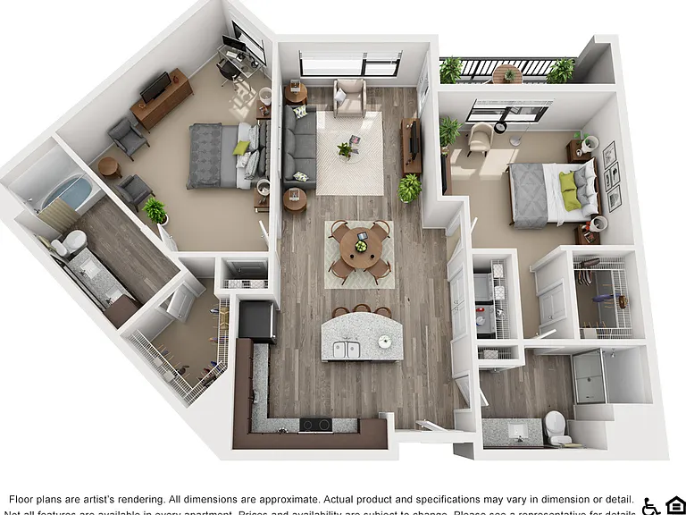 B4 floor plan 1100 South