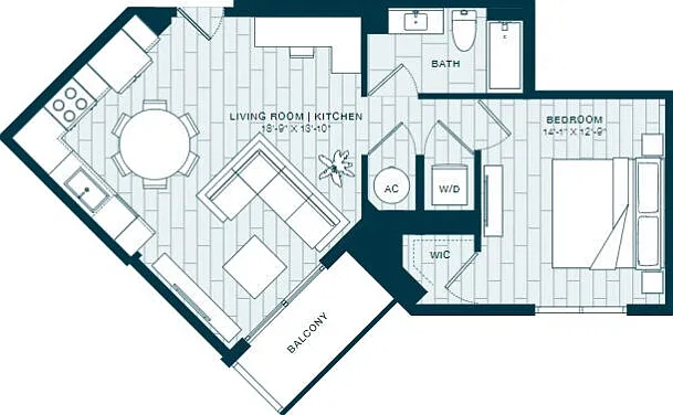 A15 floor plan Crest at Pinecrest