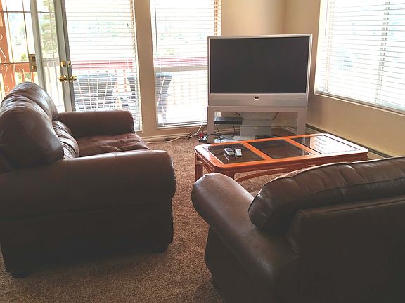 Living Room with Mt. View