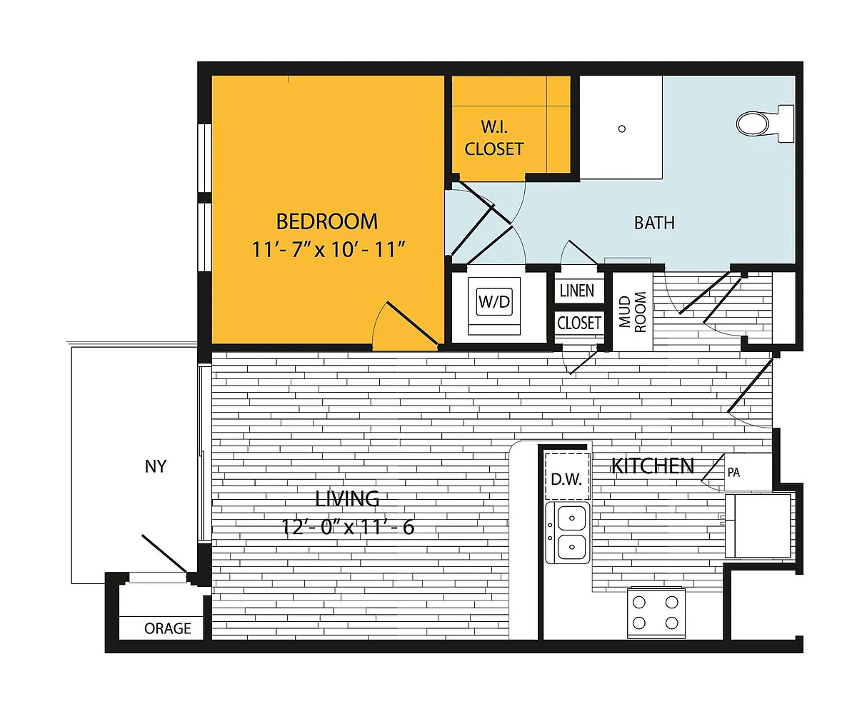 Floor plan A8