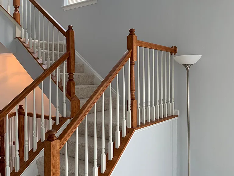 Stairs for upper level