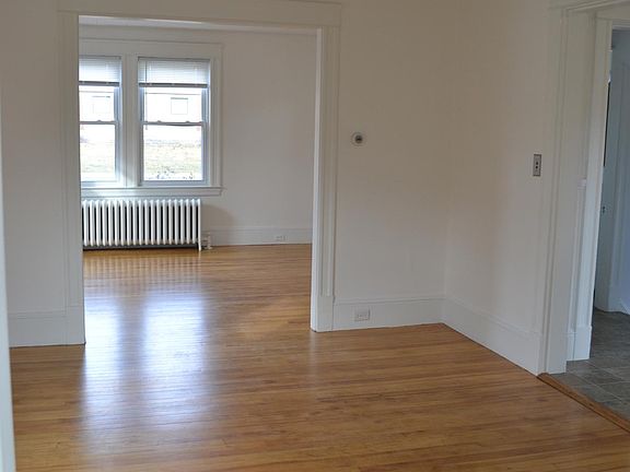 Dining room looking into living room