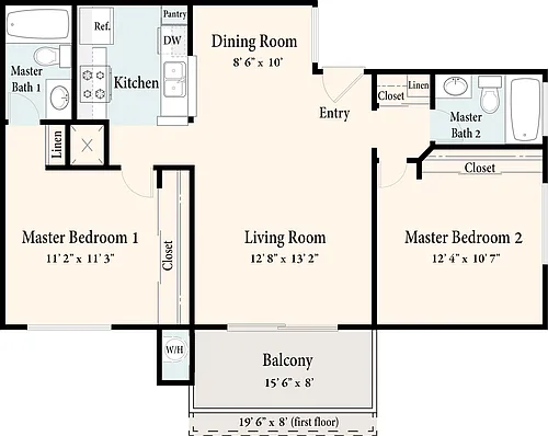 Floor plan The Ventura