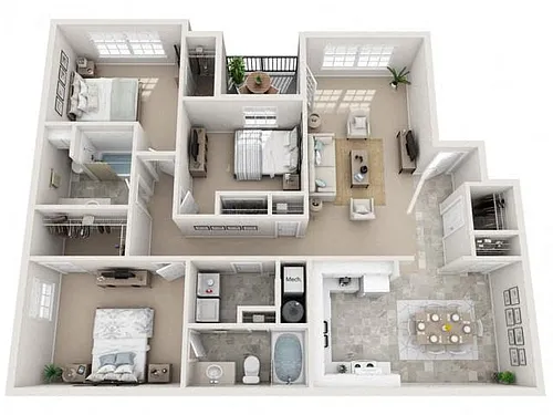 Floor plan The Northern