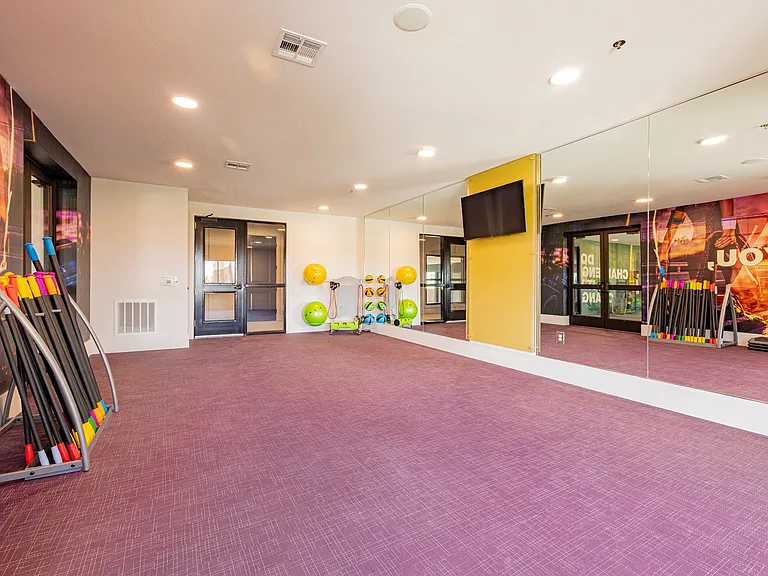 Balance body and mind with a dedicated wellness space.