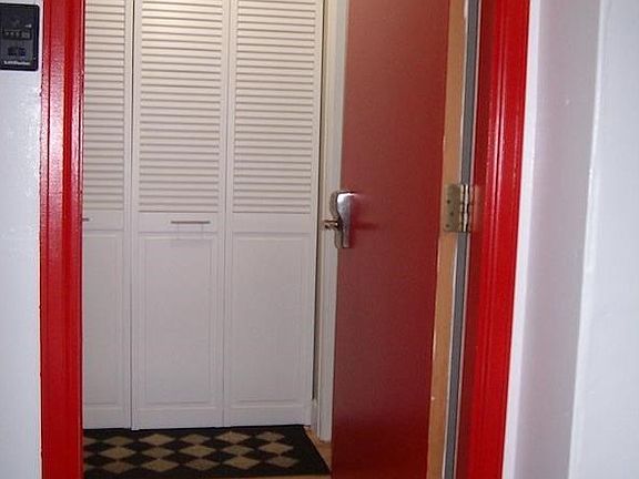 Entrance to home from garage