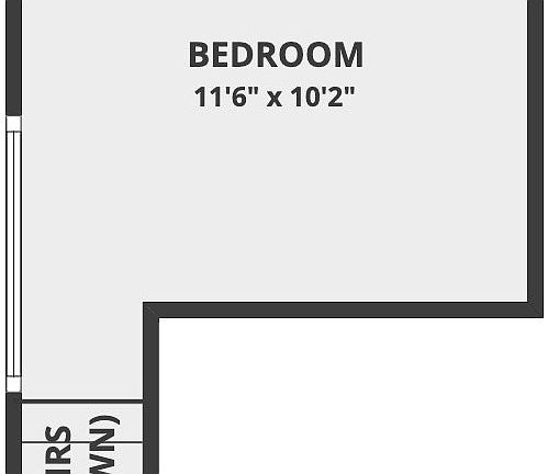 Upper level bedroom