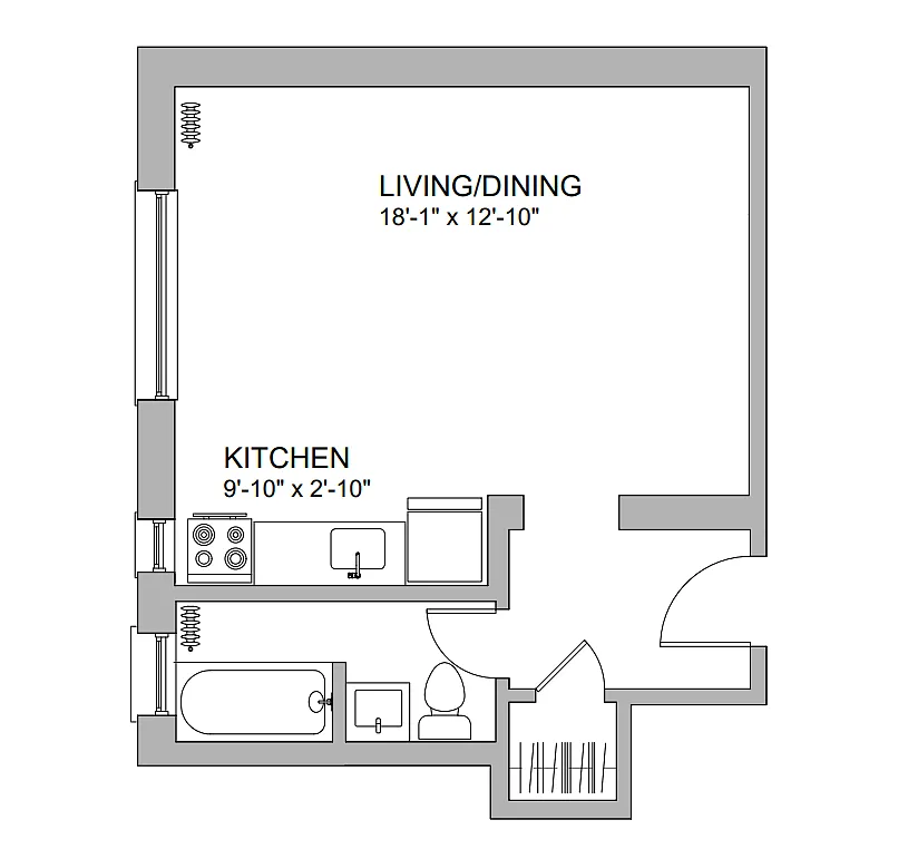 Floor plan 5500-0b1s