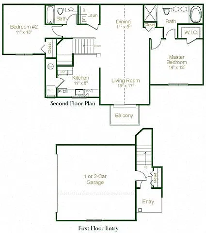 Floor plan Braeburn