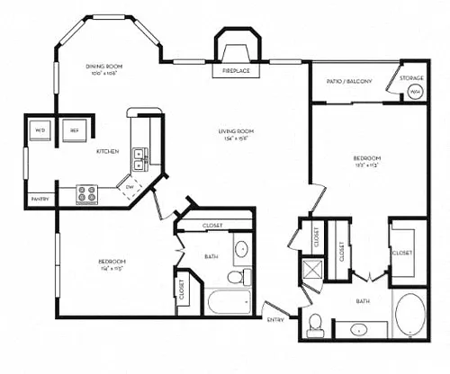 Floor plan B1