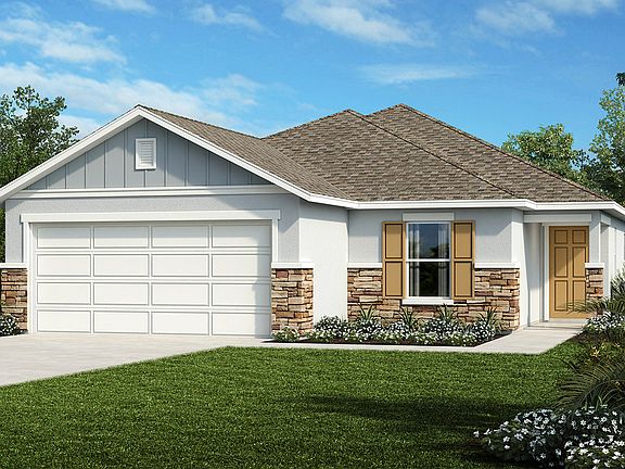 Exterior F with optional stone