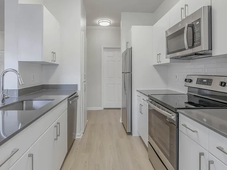Kitchen with Stainless Steel Appliances