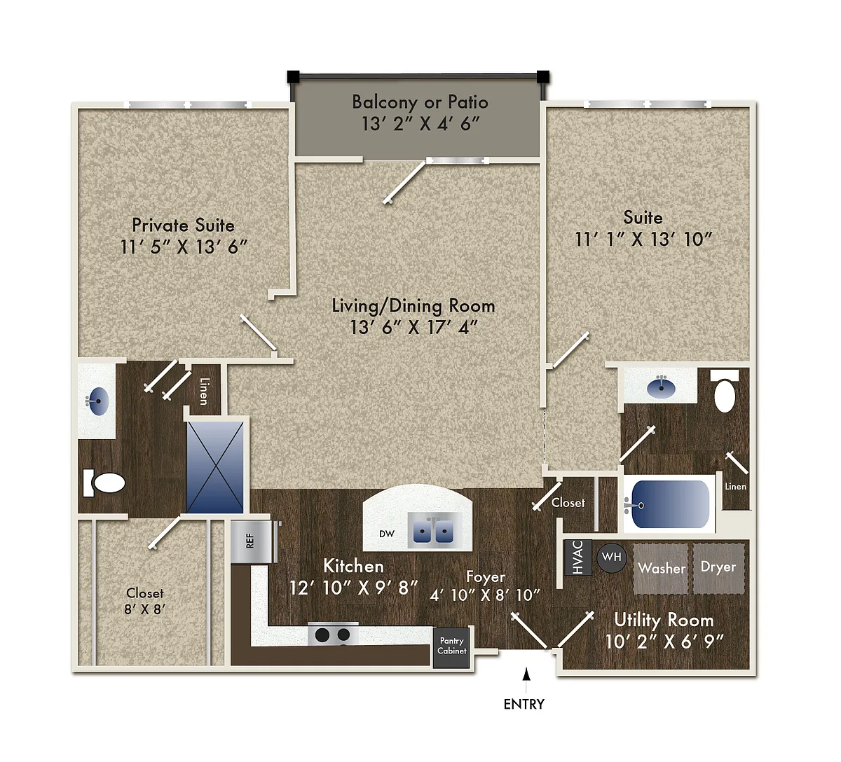 Floor plan Ellington