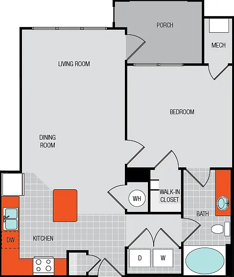 A3 floor plan Level at 401
