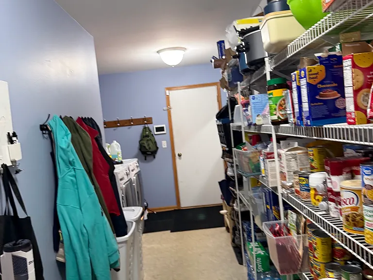 Pantry and laundry room