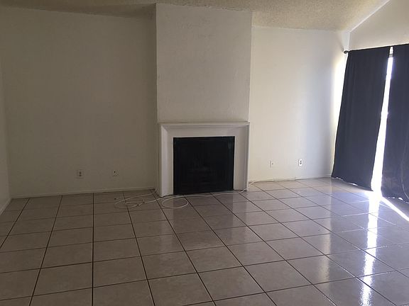 Fireplace and balcony deck