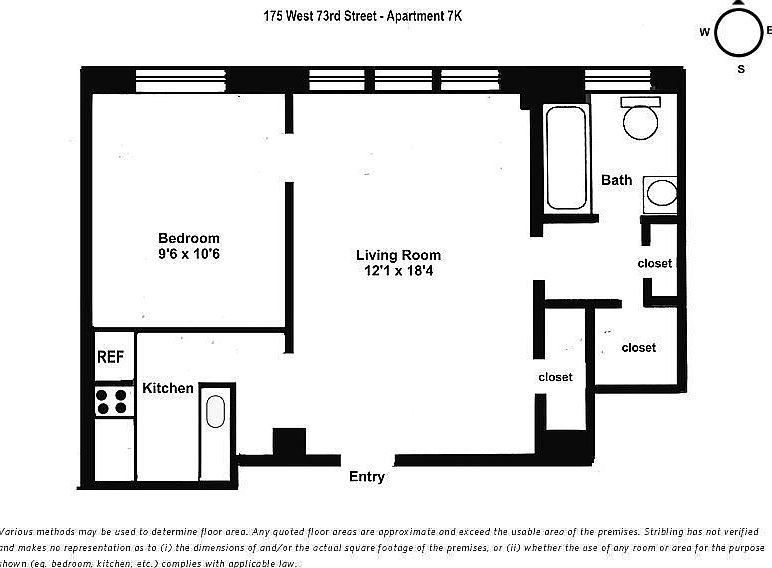 1st image of 175 W 73rd St APT 7K