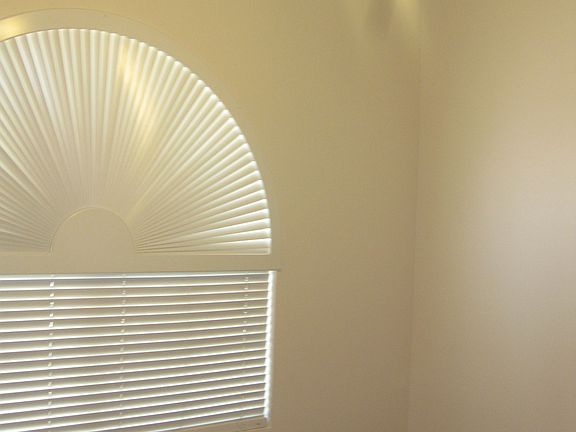 Front Bedroom custom blinds