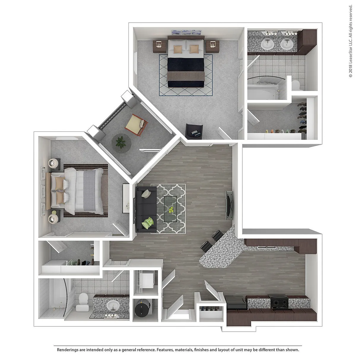 Floor plan B22