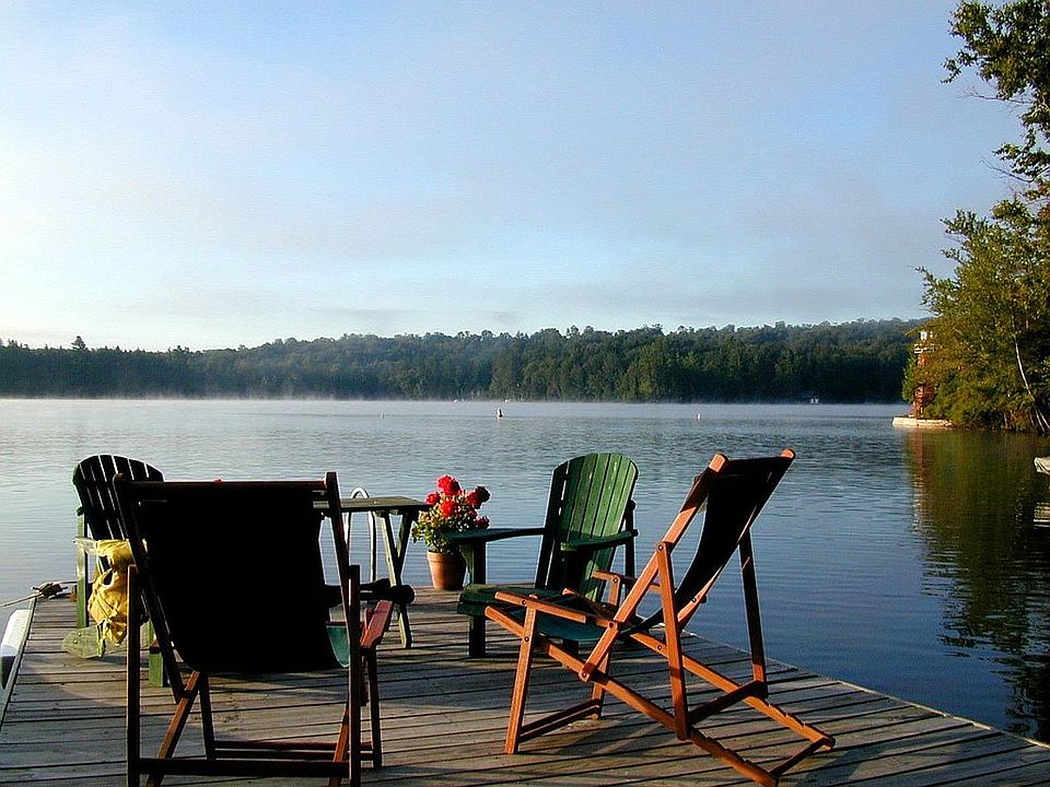The dock at sunrise