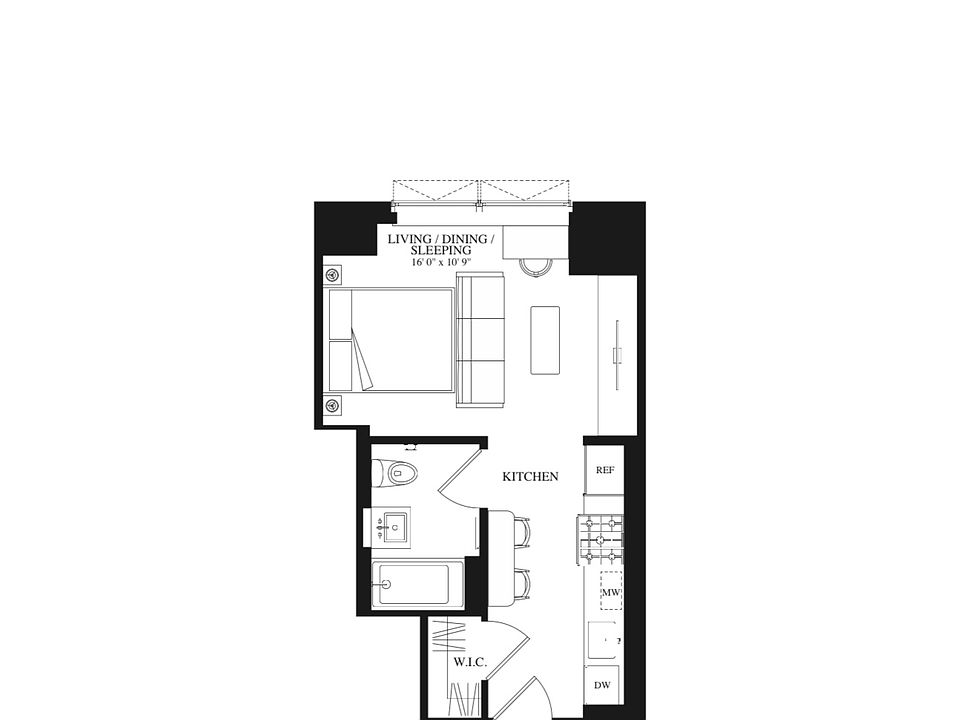 2nd image of 3 Court Sq APT 5507