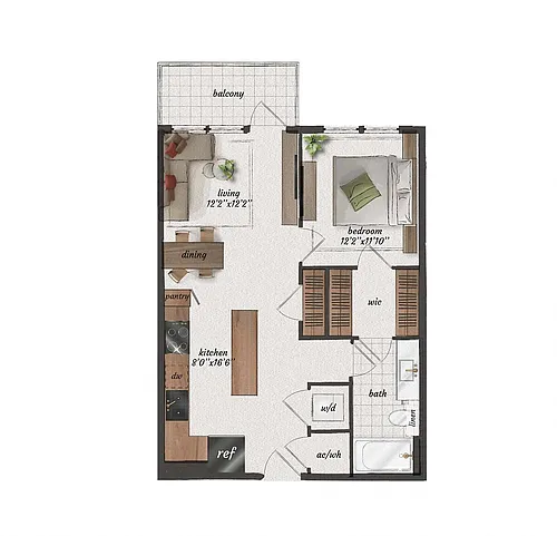 Floor plan A2