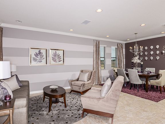 Stunning living and dining room