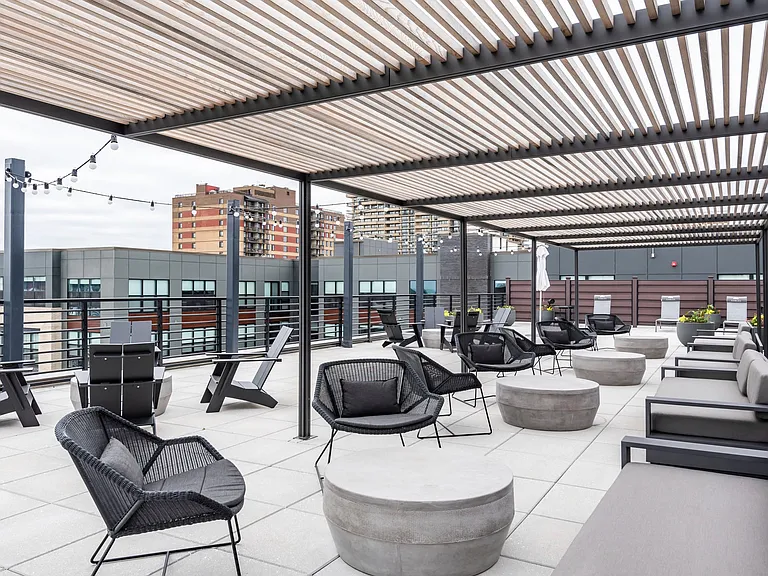 Rooftop Lounge Area