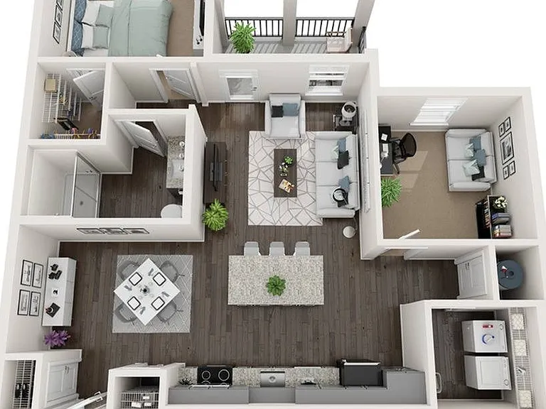 Larkspur | 1x1 | 998 sq ft Larkspur | 1x1 | 998 sq ft
