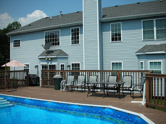 back with pool area