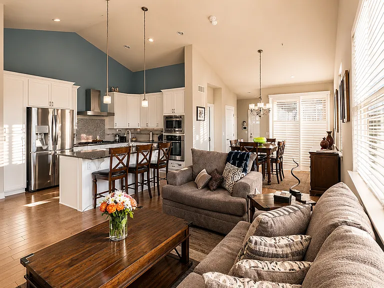 Open central space