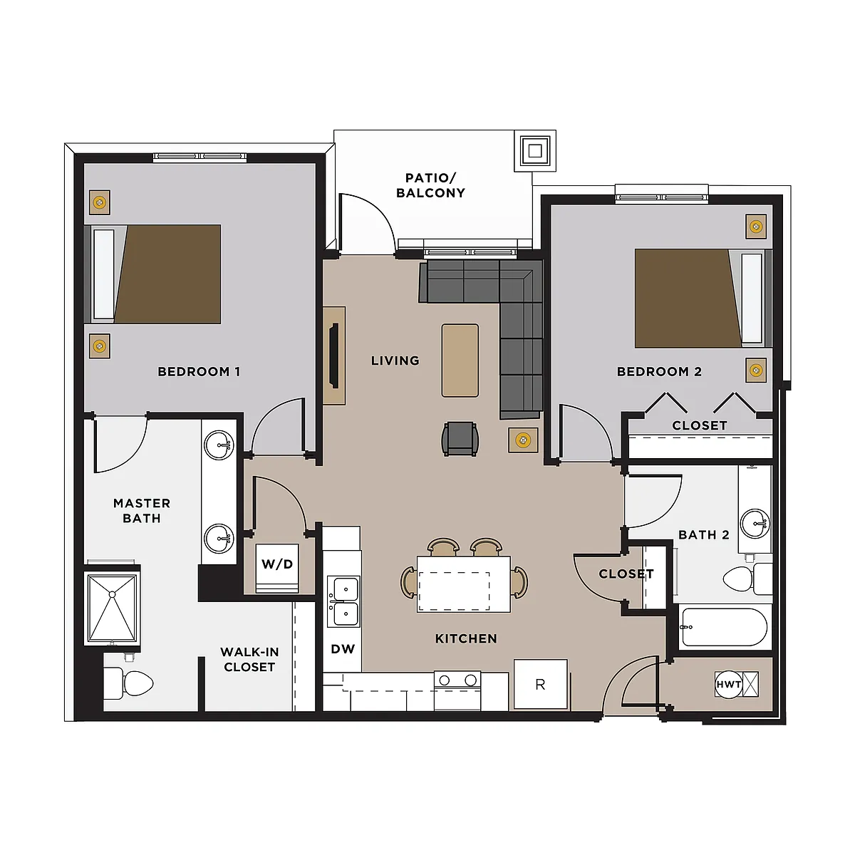 Floor plan The Sunflower