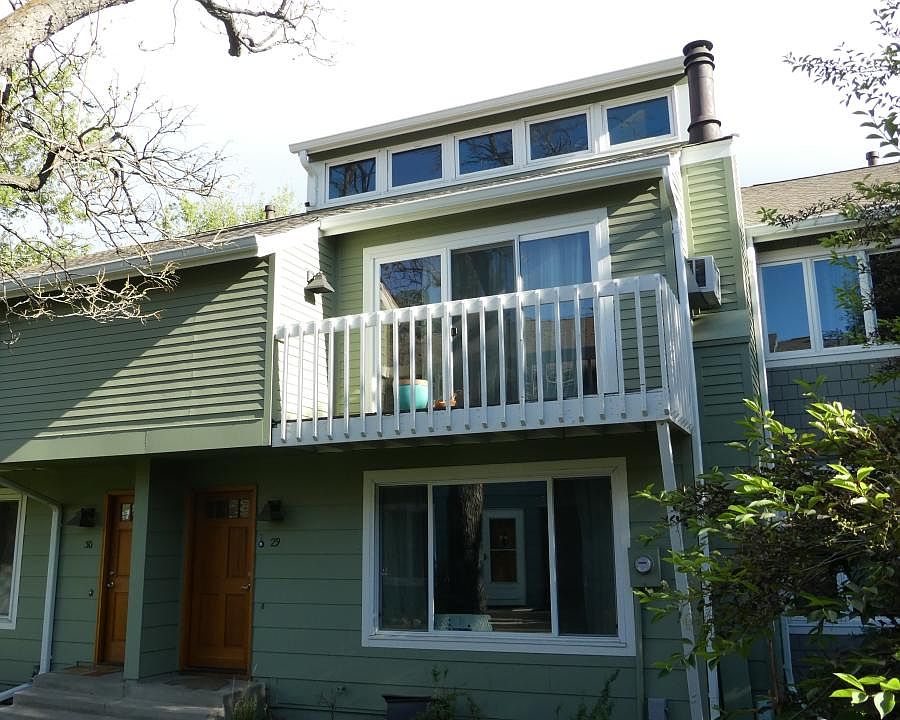 Exterior front of townhouse