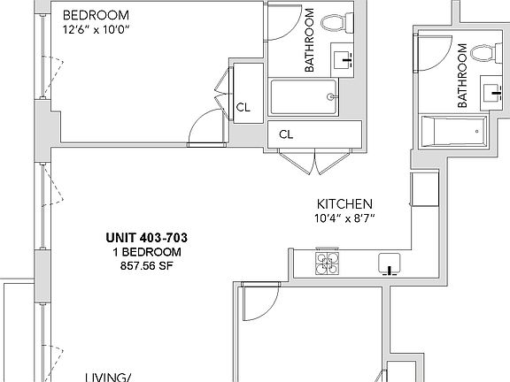 2nd image of 38-27 32nd St #703