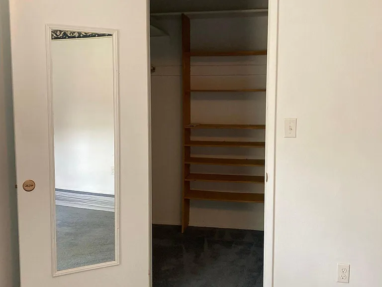 Master walk in closet