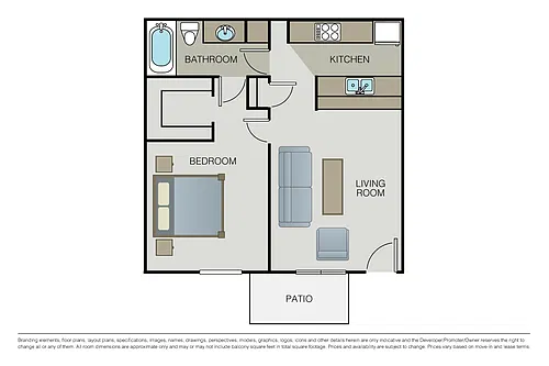 Floor plan Plan 1A