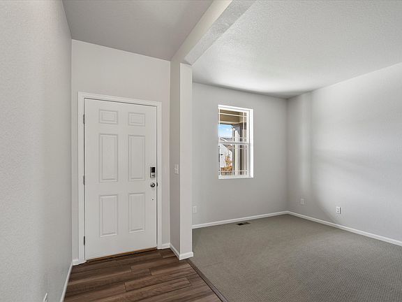 The Bergamot floorplan, images taken at Buffalo Highlands