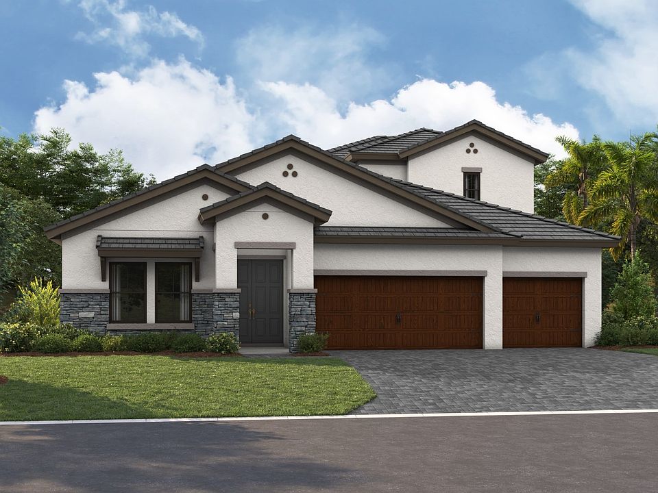 Bayport II - Tuscan A - TUS7 Color Scheme - Flat Tile