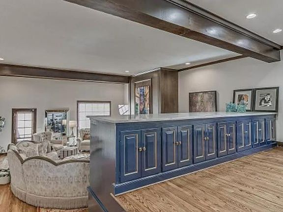 Dining area overlooking Living Room