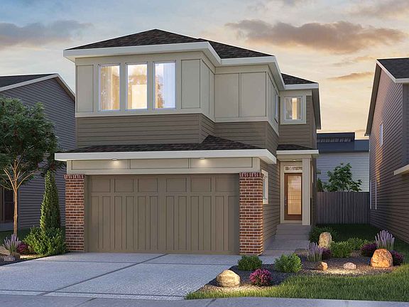 Columbia 2 - 24 Prairie rendering for Creekstone by Brookfield Residential in Calgary