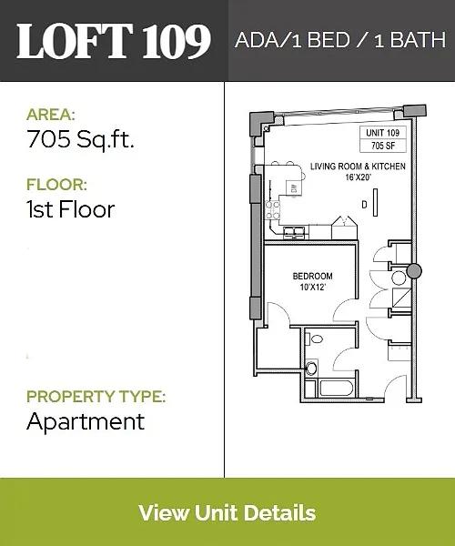 5 Ferry St #109