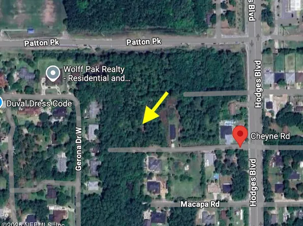0 CHEYNE Road, Jacksonville, FL 32246