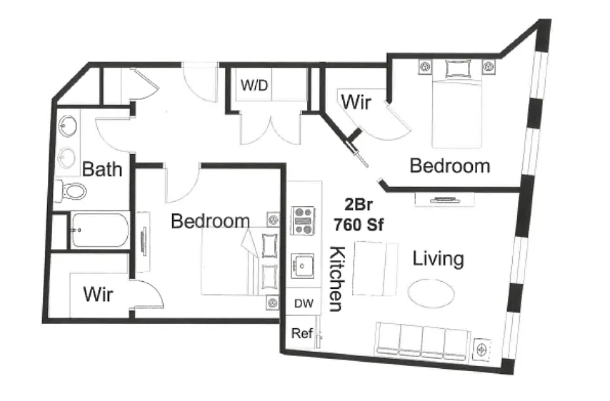Floor plan 209N