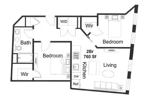 Floor plan 209N