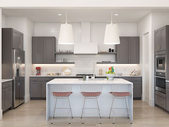 Kitchen with ample counterspace